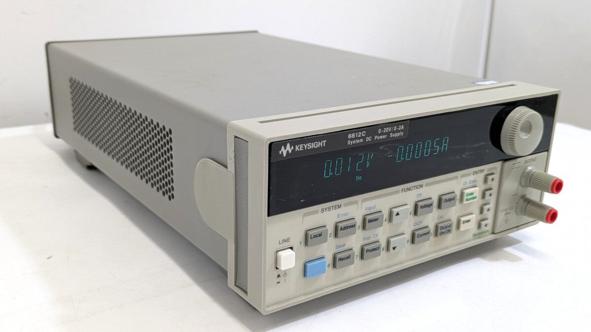 Keysight 6612C System DC Power Supply 40W 20V 2A [1238849338]
