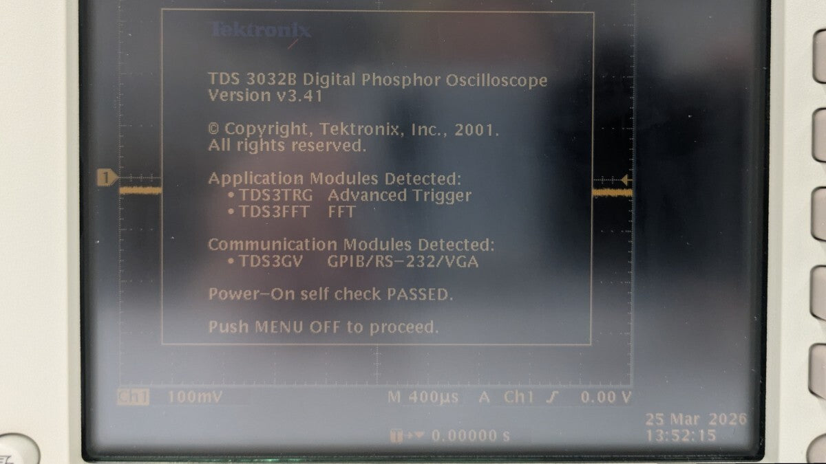 Tektronix TDS3032B Digital Oscilloscope [h1238885943]
