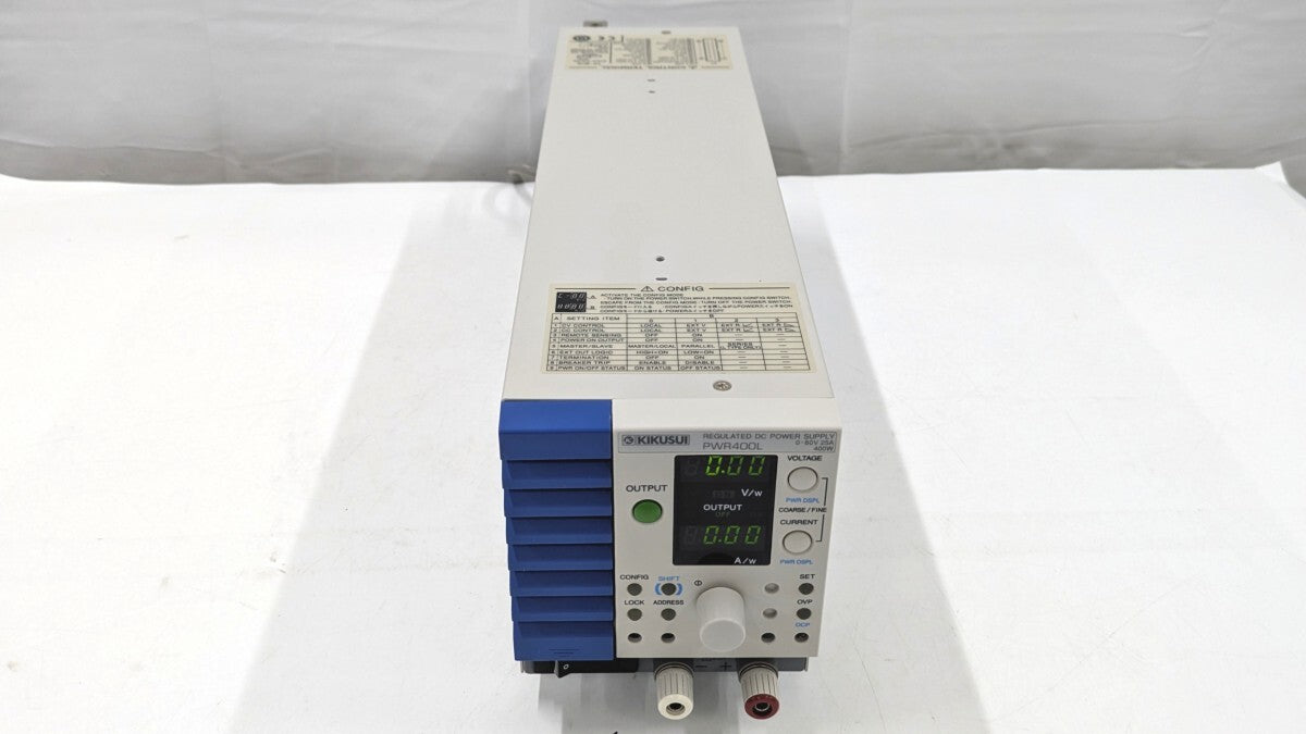 Kikusui PWR400L Wide Range DC Power Supply 400W 40V 40A [k1239007752]