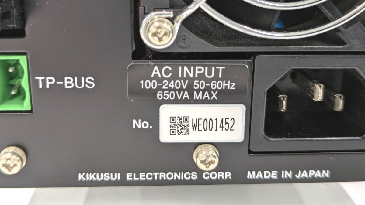 Kikusui PWR400L Wide Range DC Power Supply 400W 40V 40A [k1239007752]