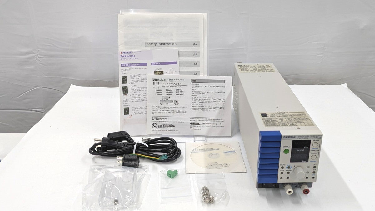 Kikusui PWR400L Wide Range DC Power Supply 400W 40V 40A [k1239007752]