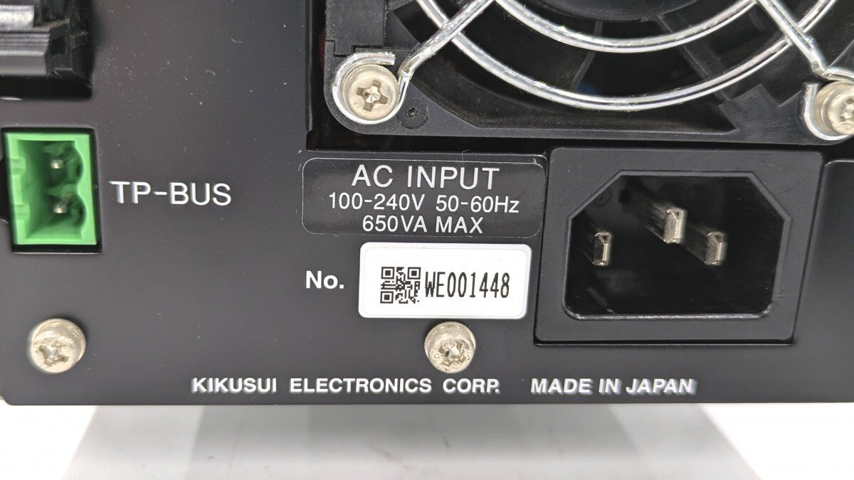 Kikusui PWR400L Wide Range DC Power Supply 400W [p1239002295]