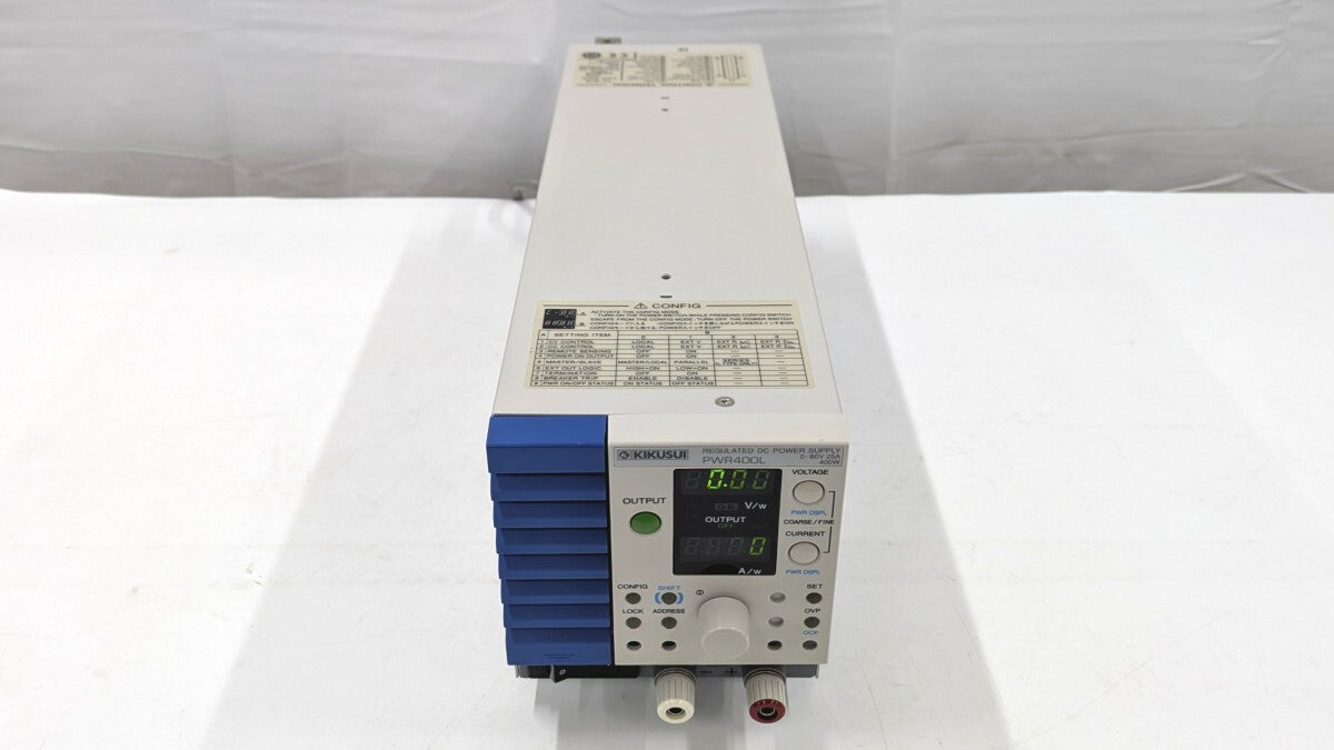 Kikusui PWR400L Wide Range DC Power Supply 40V 40A 400W [j1239004035]