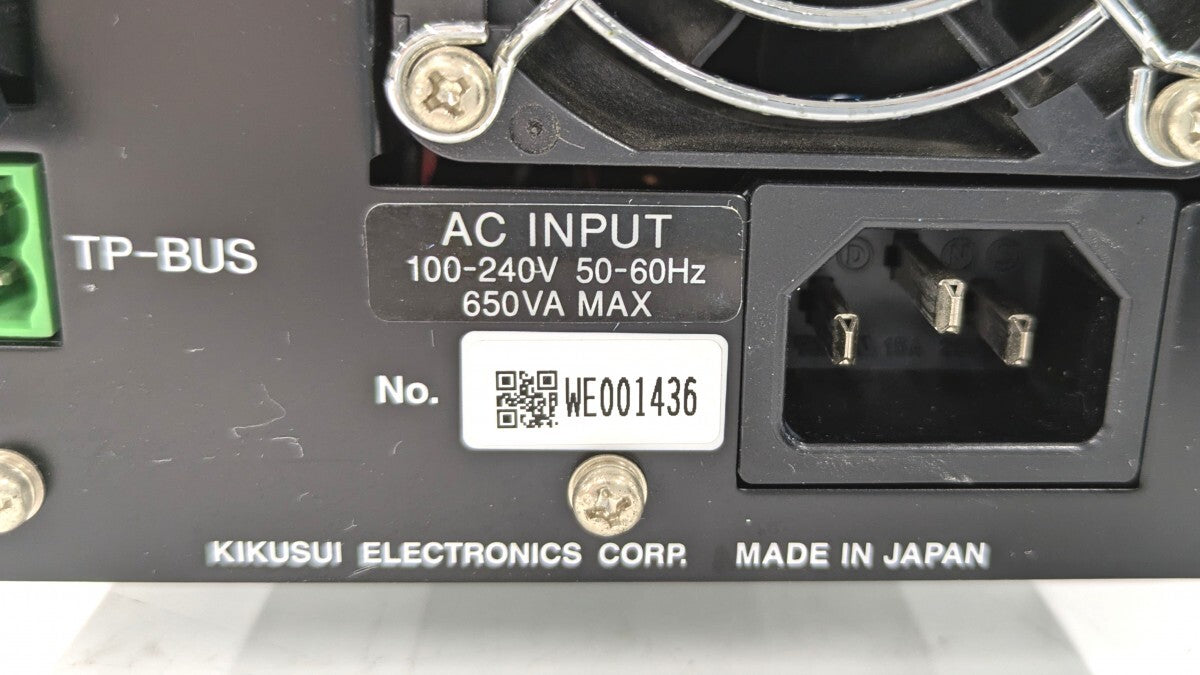 Kikusui PWR400L Wide Range DC Power Supply 40V 40A 400W [j1239004035]