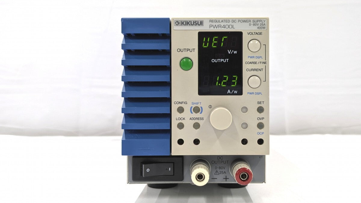 Kikusui PWR400L Wide Range DC Power Supply 400W 40V 40A [c1239009911]