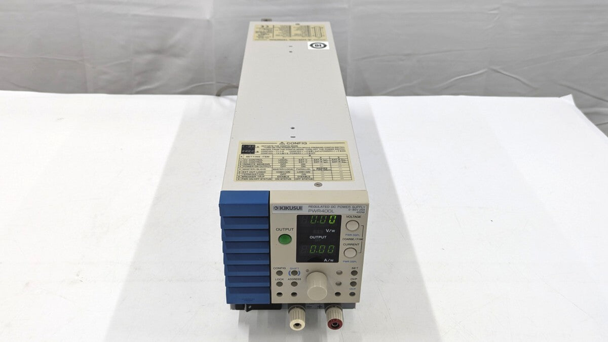 Kikusui PWR400L Wide Range DC Power Supply 400W 40V 40A [c1239009911]
