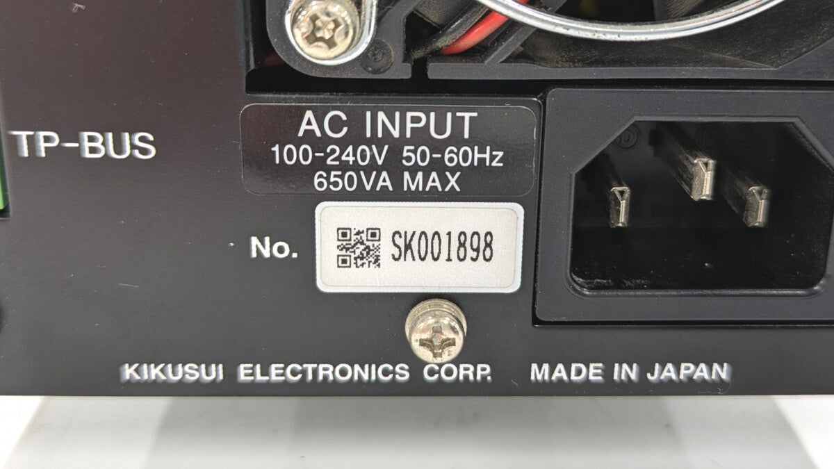 Kikusui PWR400L Wide Range DC Power Supply 400W 40V 40A [c1239009911]