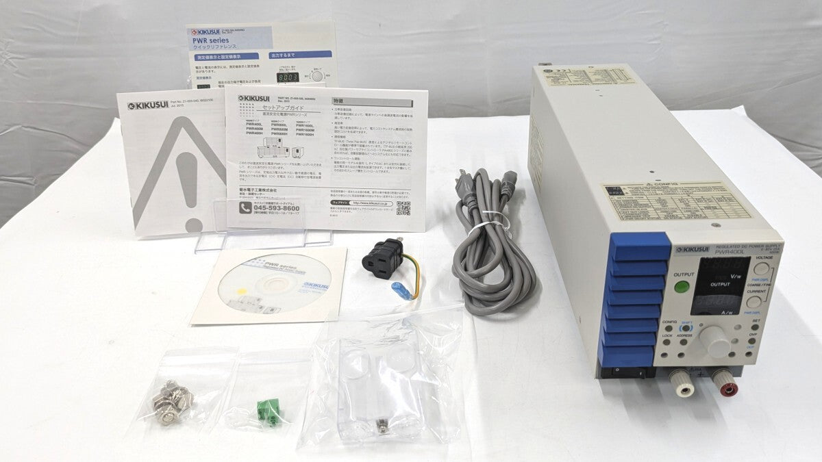 Kikusui PWR400L Wide Range DC Power Supply 400W 40V 40A [c1239009911]