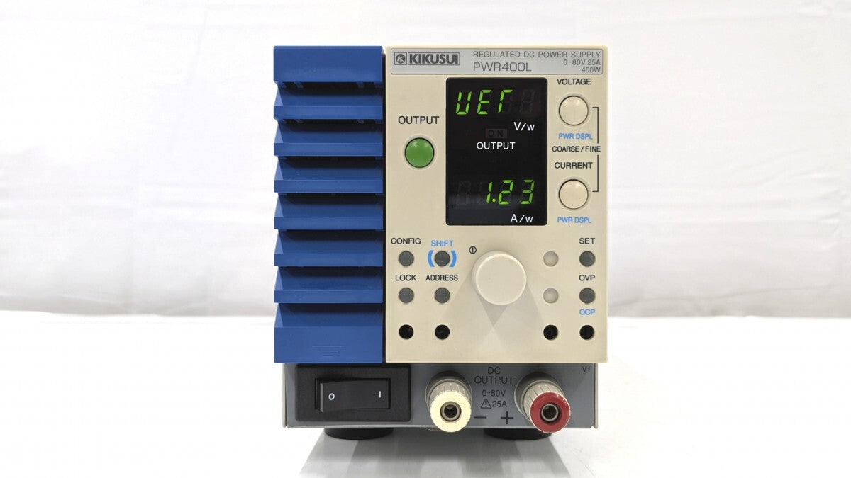 Kikusui PWR400L Wide Range DC Power Supply 40V 40A 400W [m1239008176]