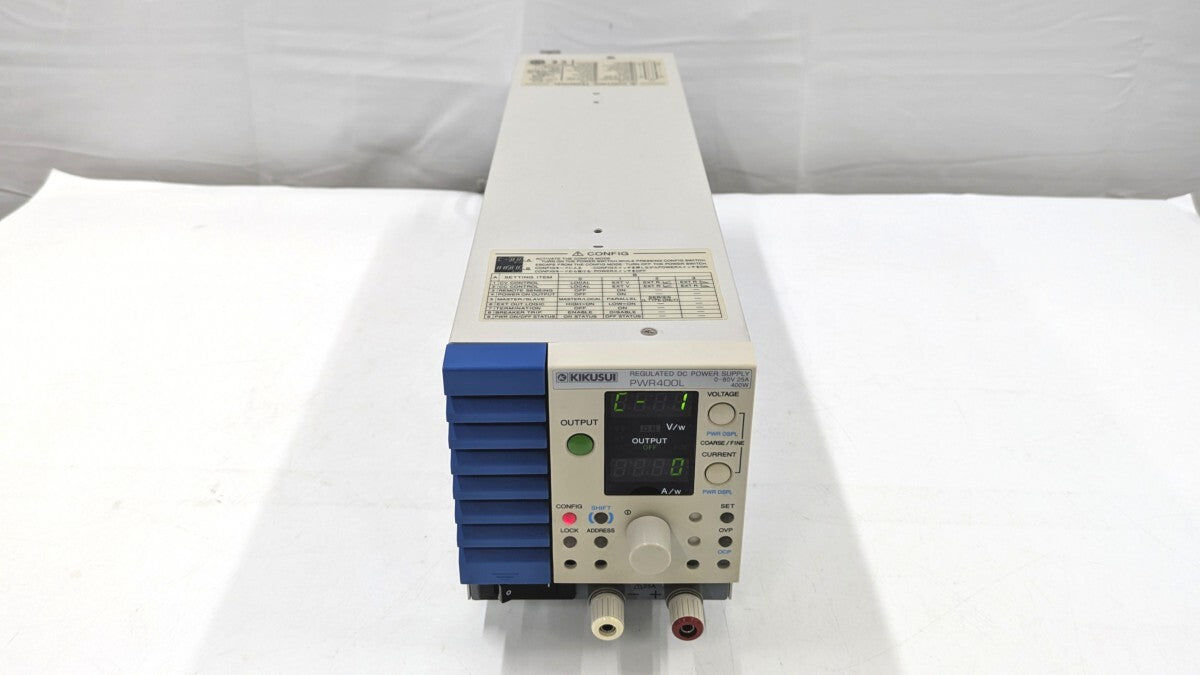 Kikusui PWR400L Wide Range DC Power Supply 40V 40A 400W [m1239008176]