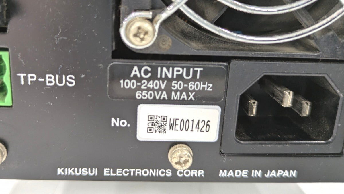 Kikusui PWR400L Wide Range DC Power Supply 40V 40A 400W [m1239008176]