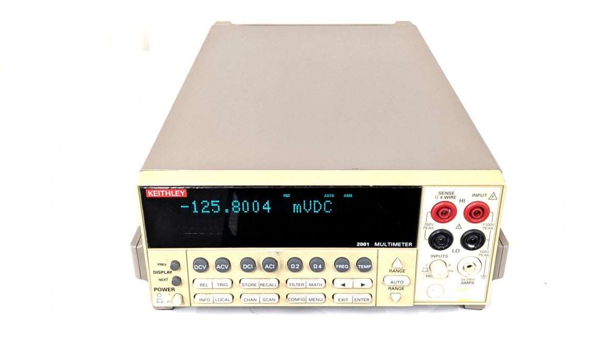 Keithley 2001 7.5 Digit Digital Multimeter (as-is) [w1239075419]