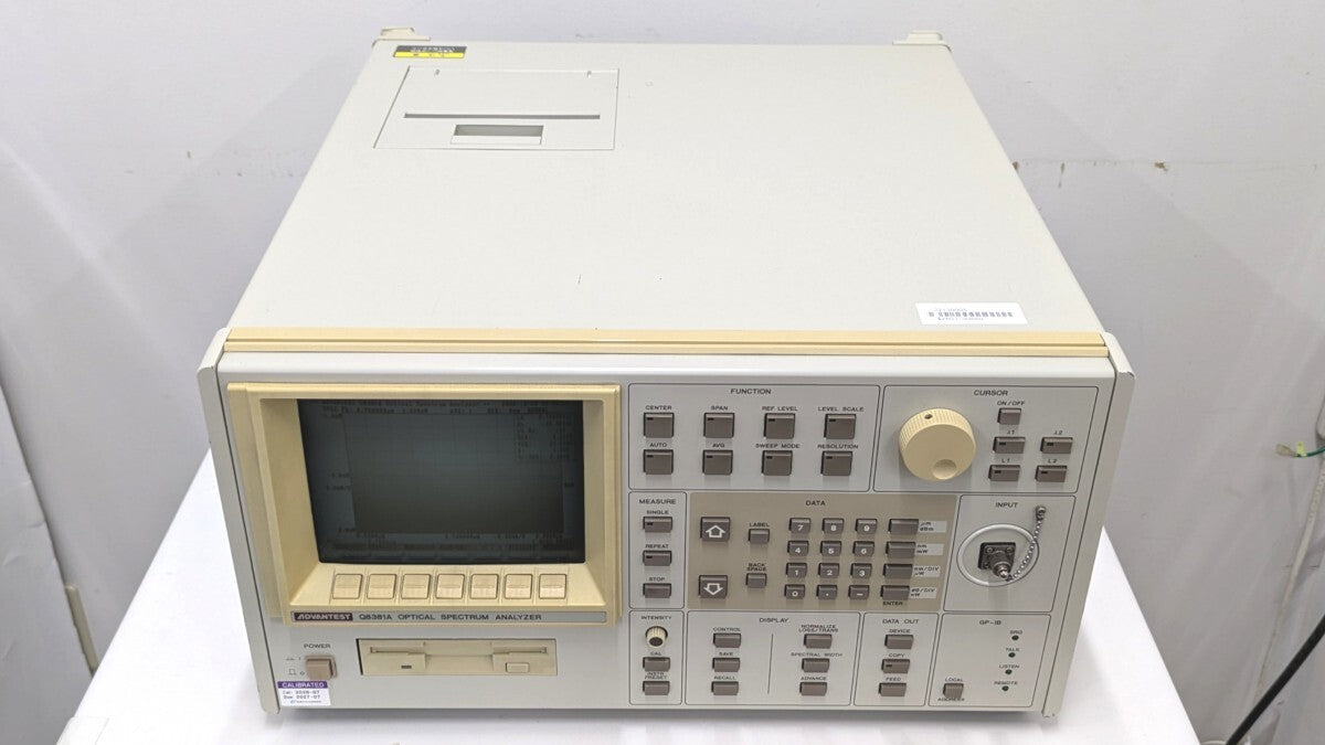 Advantest Q8381A Optical Spectrum Analyzer [d1239145480]