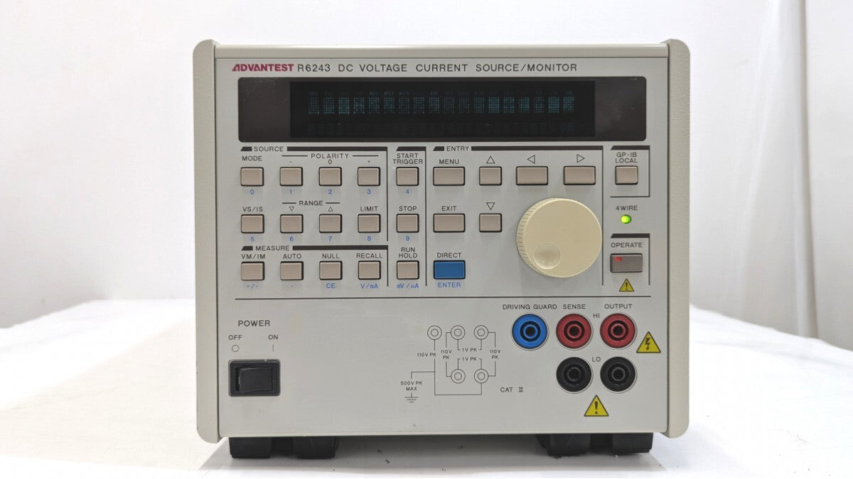 Advantest R6243 DC Voltage Current Source [n1239137642]