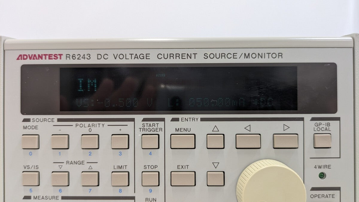 Advantest R6243 DC Voltage Current Source [n1239137642]