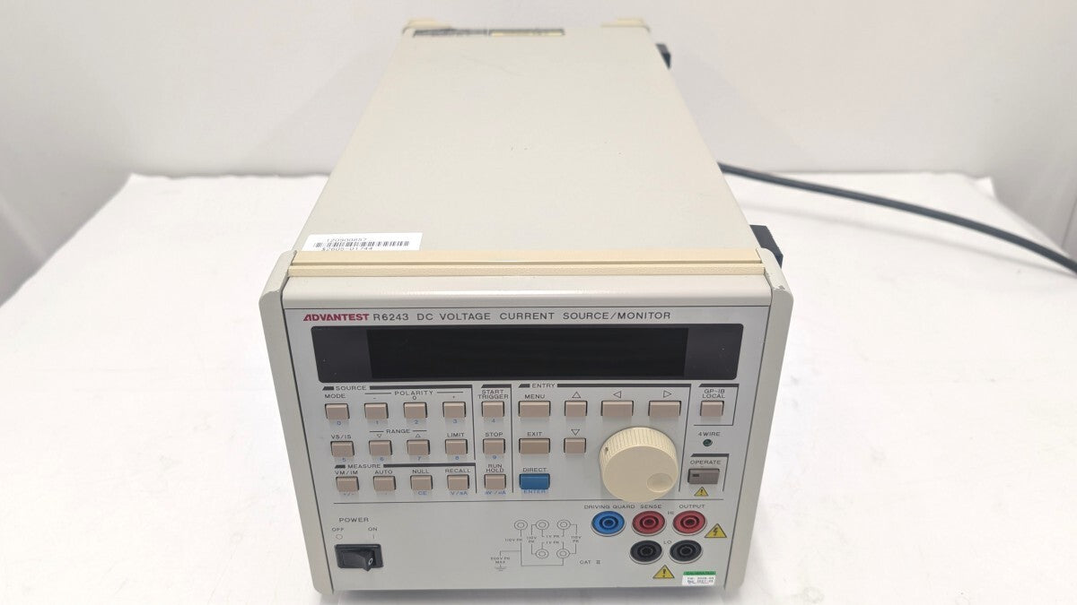 Advantest R6243 DC Voltage Current Source [l1239153913]