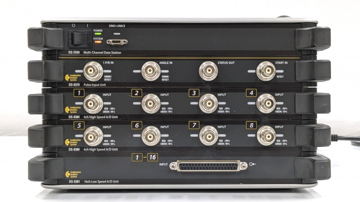 Ono Sokki DS-3000 DS-3180 Multi-Channel Data Station [d1239490083]