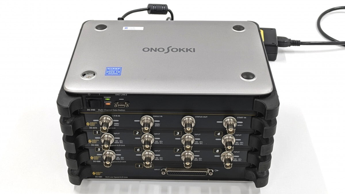 Ono Sokki DS-3000 DS-3180 Multi-Channel Data Station [d1239490083]