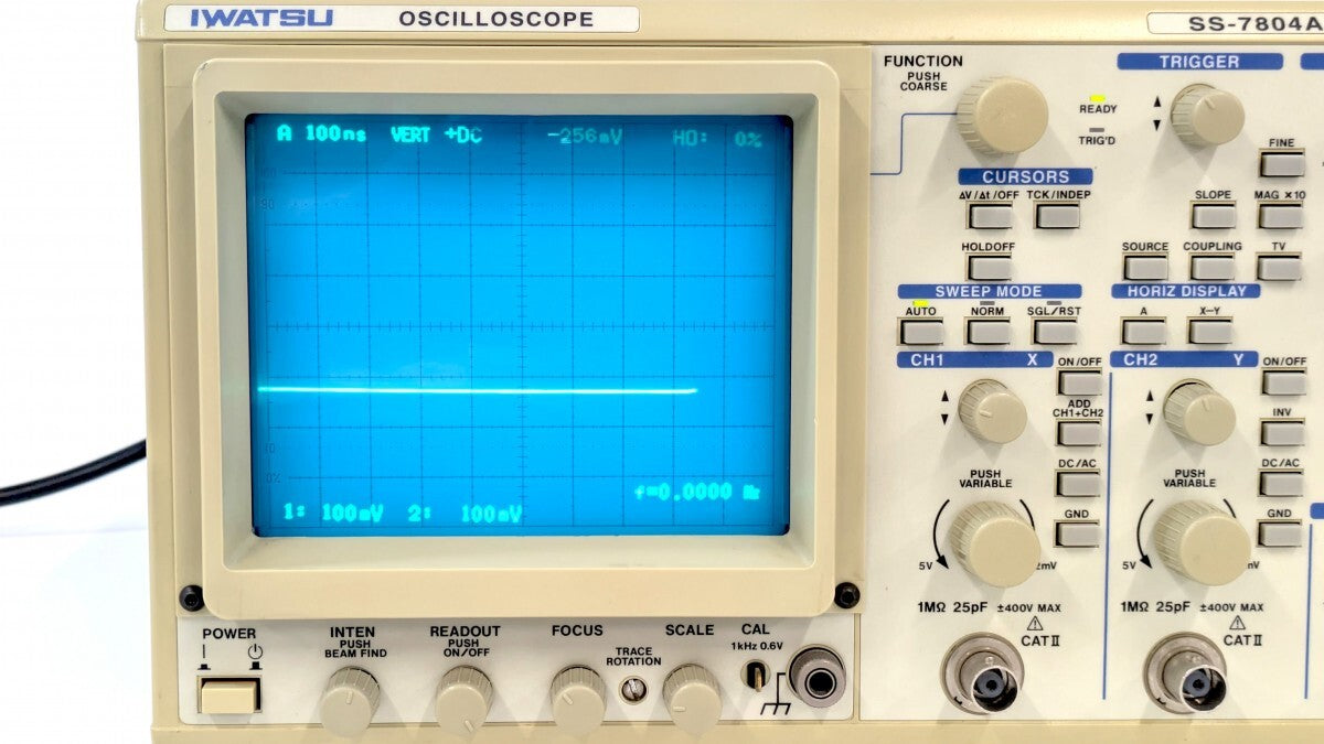 IWATSU SS-7804A Analog Oscilloscope DC-40MHz 2ch [l1239491989]