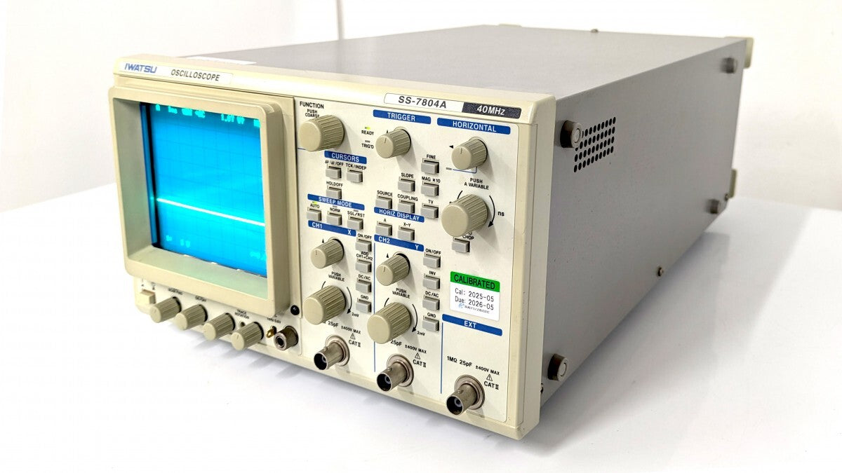 IWATSU SS-7804A Analog Oscilloscope DC-40MHz 2ch [o1239491844]