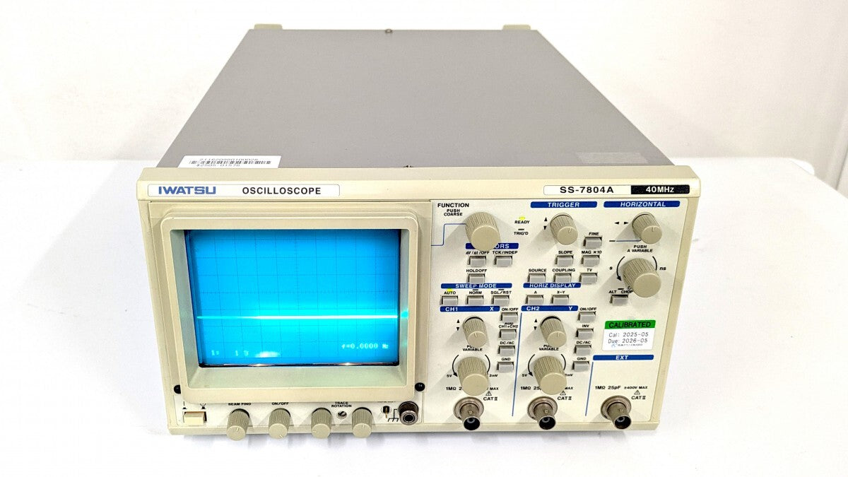 IWATSU SS-7804A Analog Oscilloscope DC-40MHz 2ch [o1239491844]