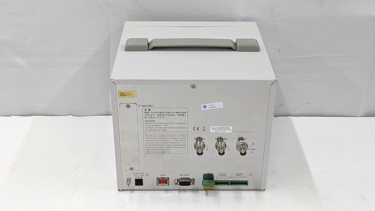 Ono Sokki CF-4700 FFT Comparator [t1239593532]