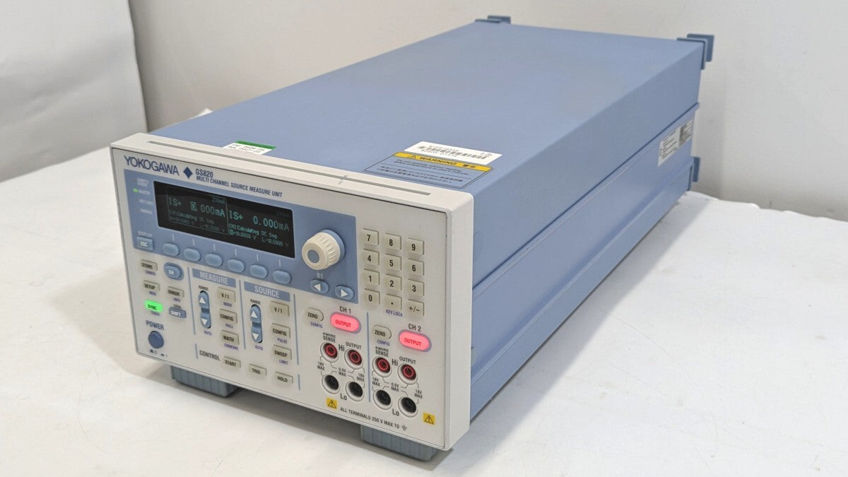 Yokogawa GS820 765601-H Multi-Channel Source Measure Unit [r1239617806]