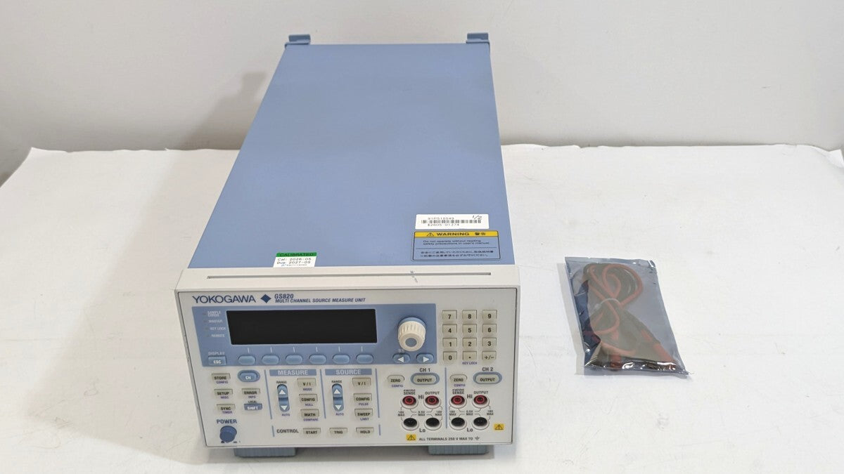 Yokogawa GS820 765601-H Multi-Channel Source Measure Unit [r1239617806]