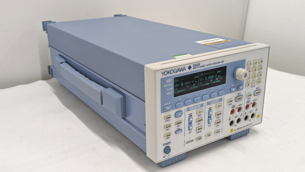 Yokogawa GS820 765601-H Multi-Channel Source Measure Unit [v1239613904]