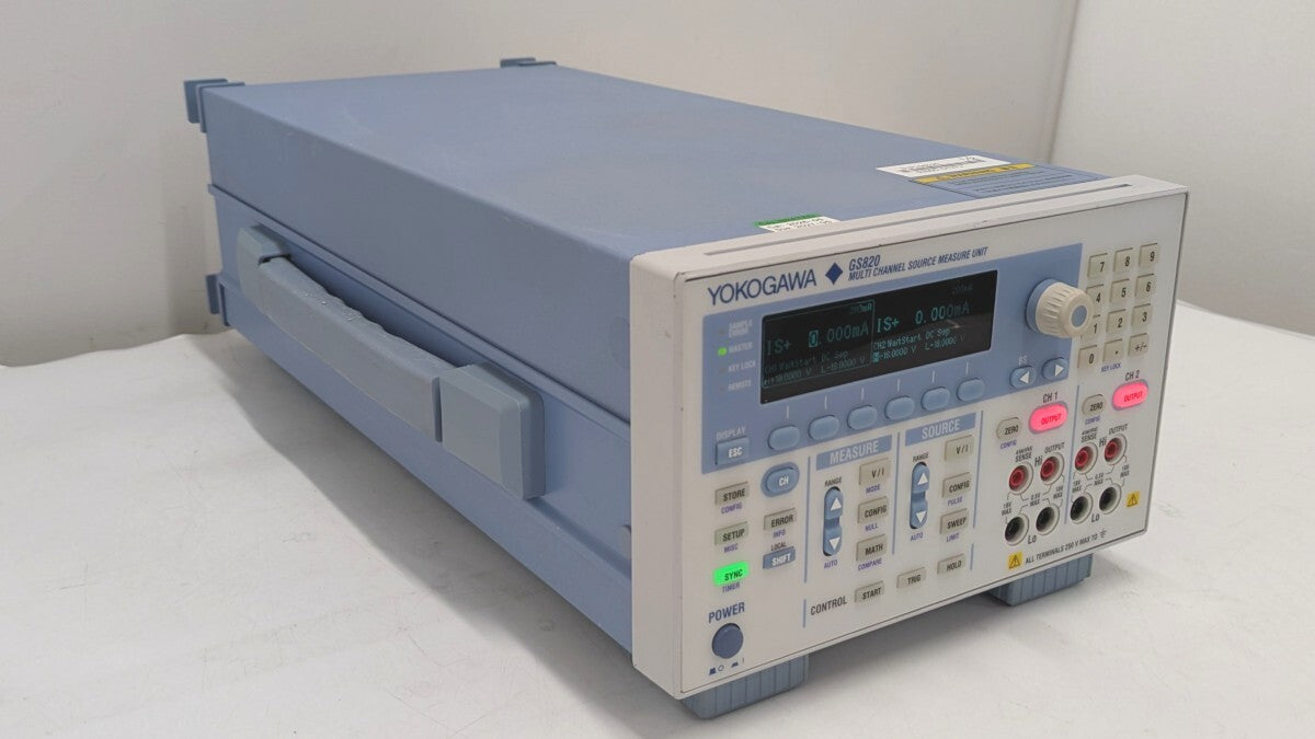 Yokogawa GS820 765601-H Multi-Channel Source Measure Unit [l1239612078]