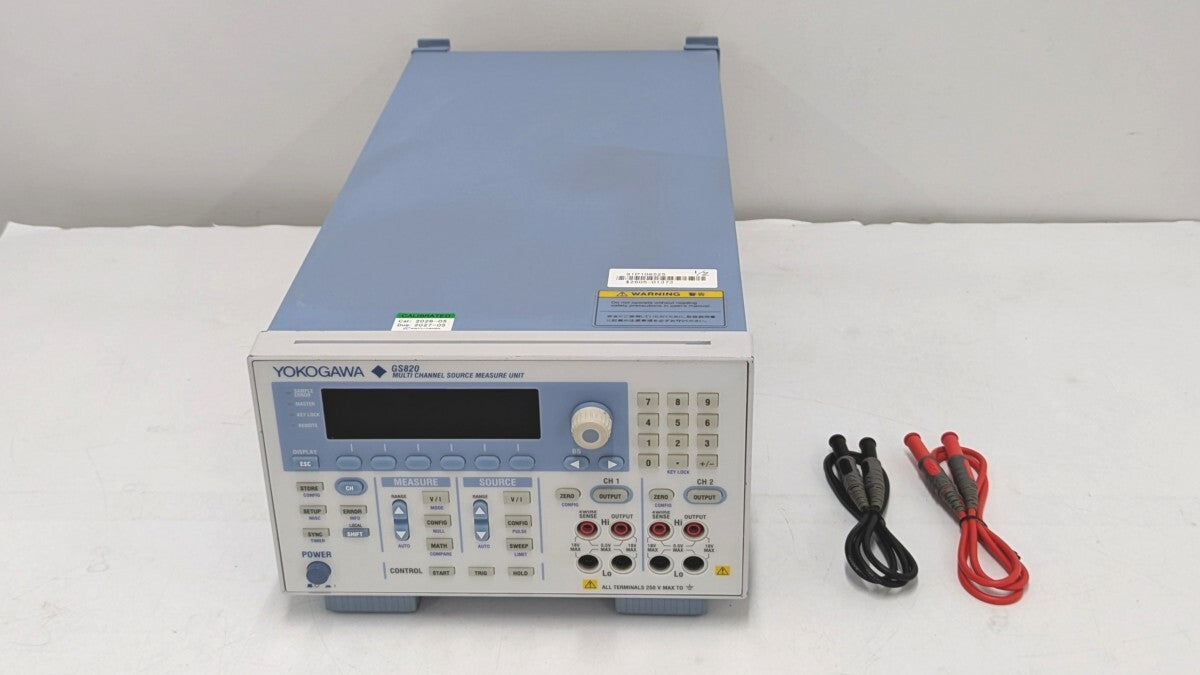 Yokogawa GS820 765601-H Multi-Channel Source Measure Unit [l1239612078]