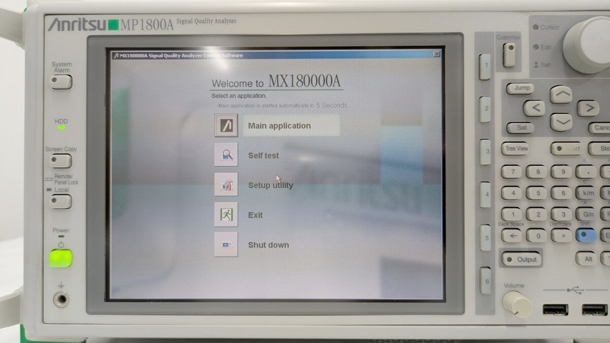Anritsu MP1800A Signal Quality Analyzer [v1239812934]