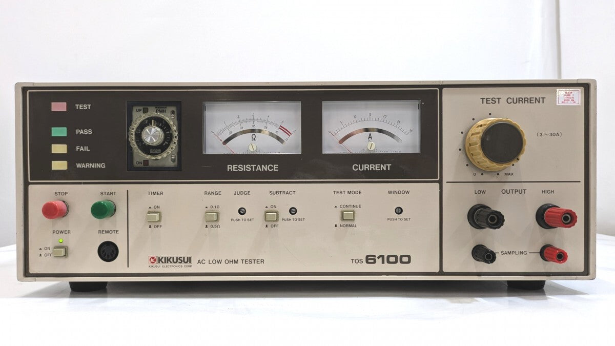 Kikusui TOS6100 Low Resistance Tester [h1239834546]