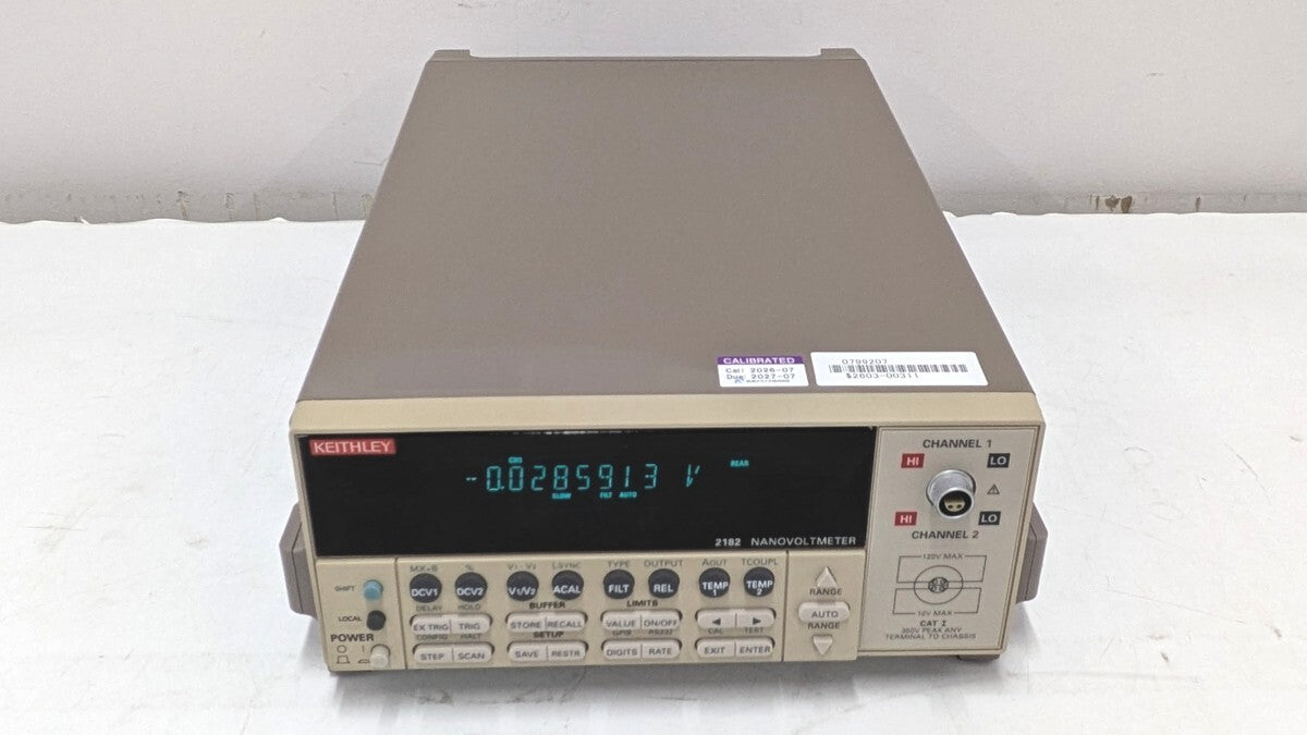 Keithley 2182 Nanovoltmeter 2ch [b1239841954]
