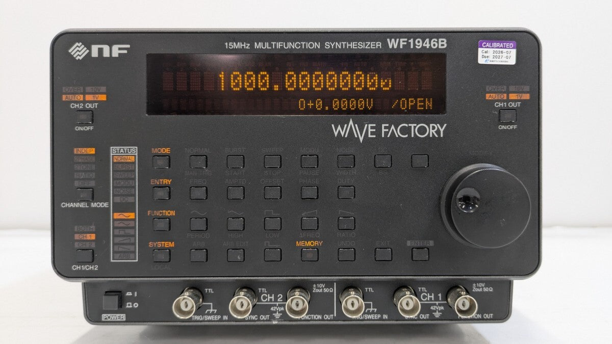 NF WF1946B Multifunction Synthesizer 15MHz 2ch [e1239858637]
