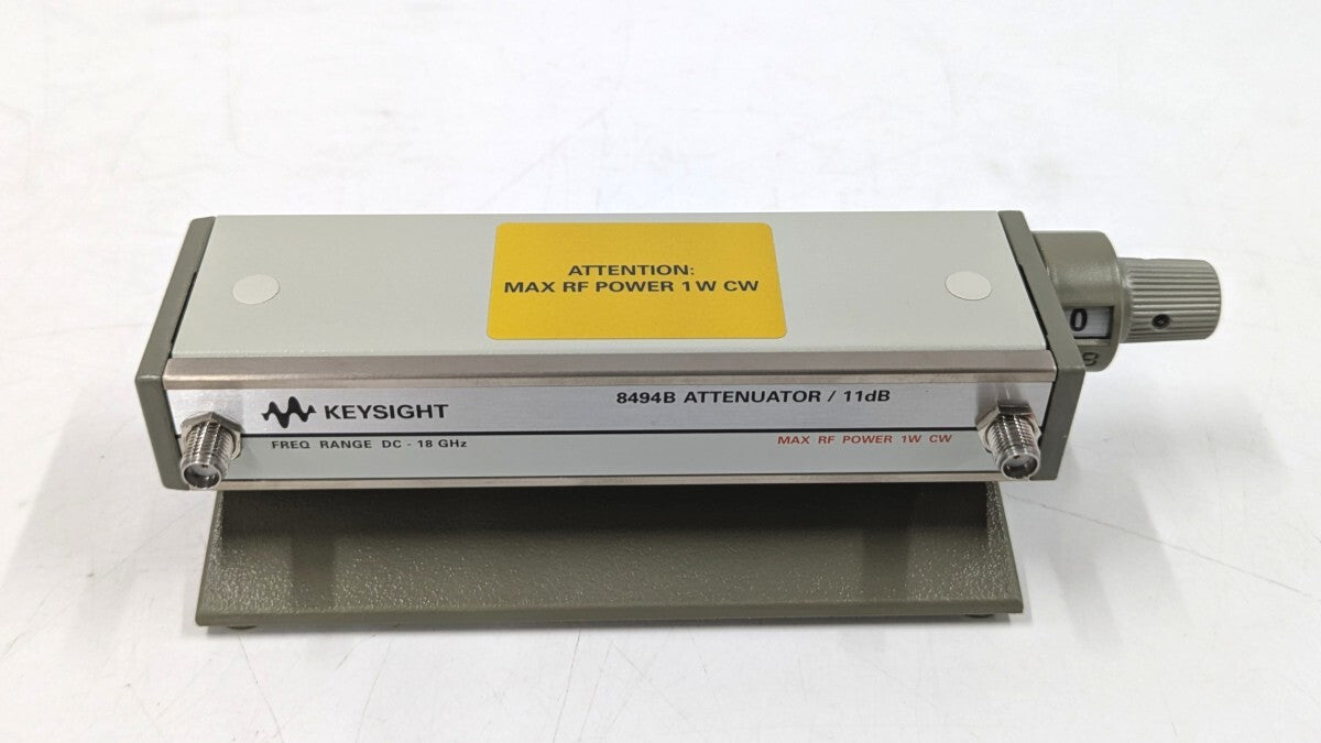 Keysight 8494B Manual Step Attenuator 18GHz 11dB 1dB Steps [c1239927372]