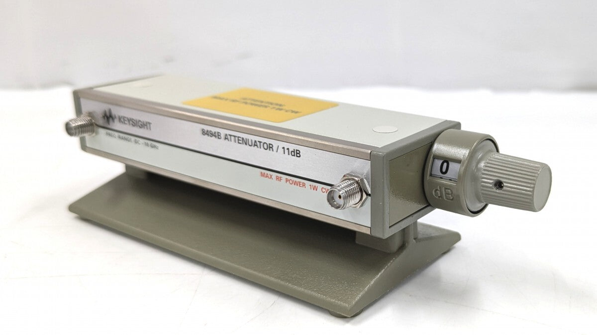 Keysight 8494B Manual Step Attenuator 18GHz 11dB 1dB Steps [c1239927372]