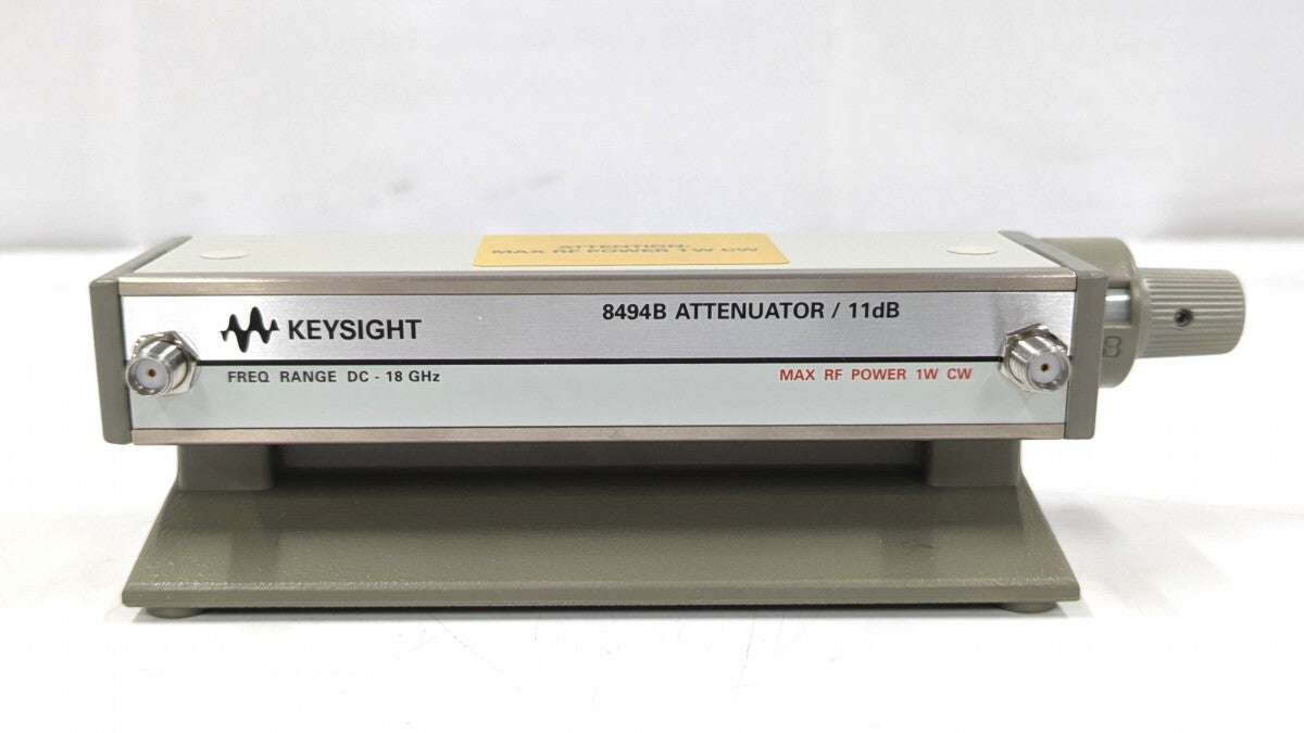Keysight 8494B Manual Step Attenuator 18GHz 11dB 1dB Steps [t1239912547]