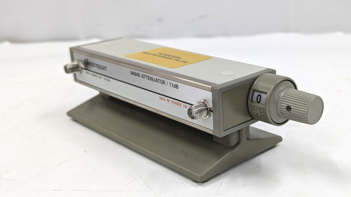 Keysight 8494B Manual Step Attenuator 18GHz 11dB 1dB Steps [t1239912547]