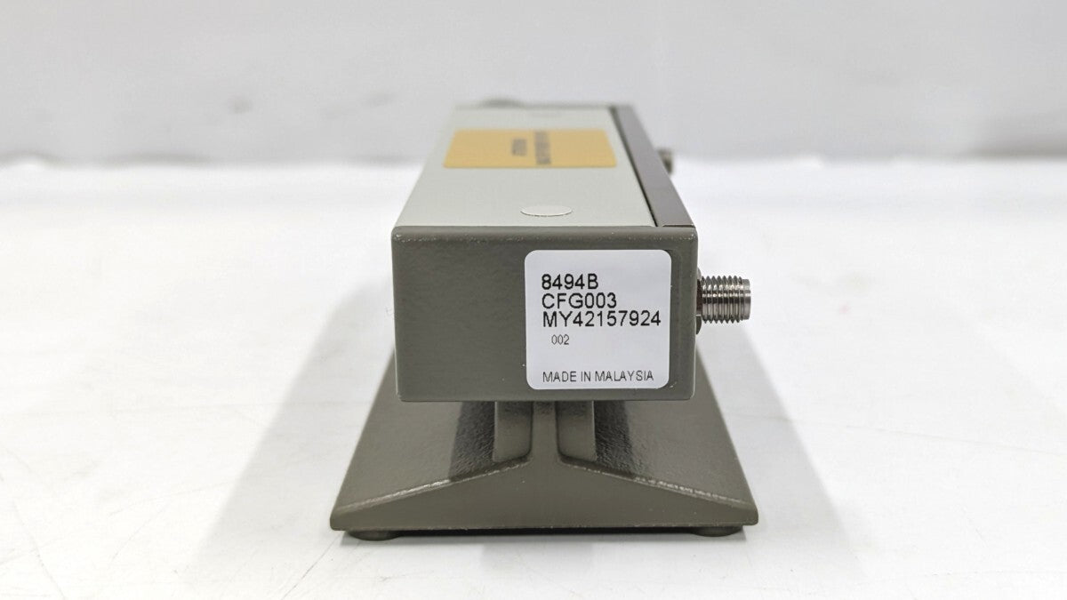 Keysight 8494B Manual Step Attenuator 18GHz 11dB 1dB Steps [t1239912547]