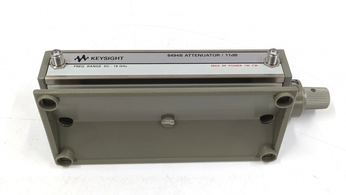 Keysight 8494B Manual Step Attenuator 18GHz 11dB 1dB Steps [t1239912547]