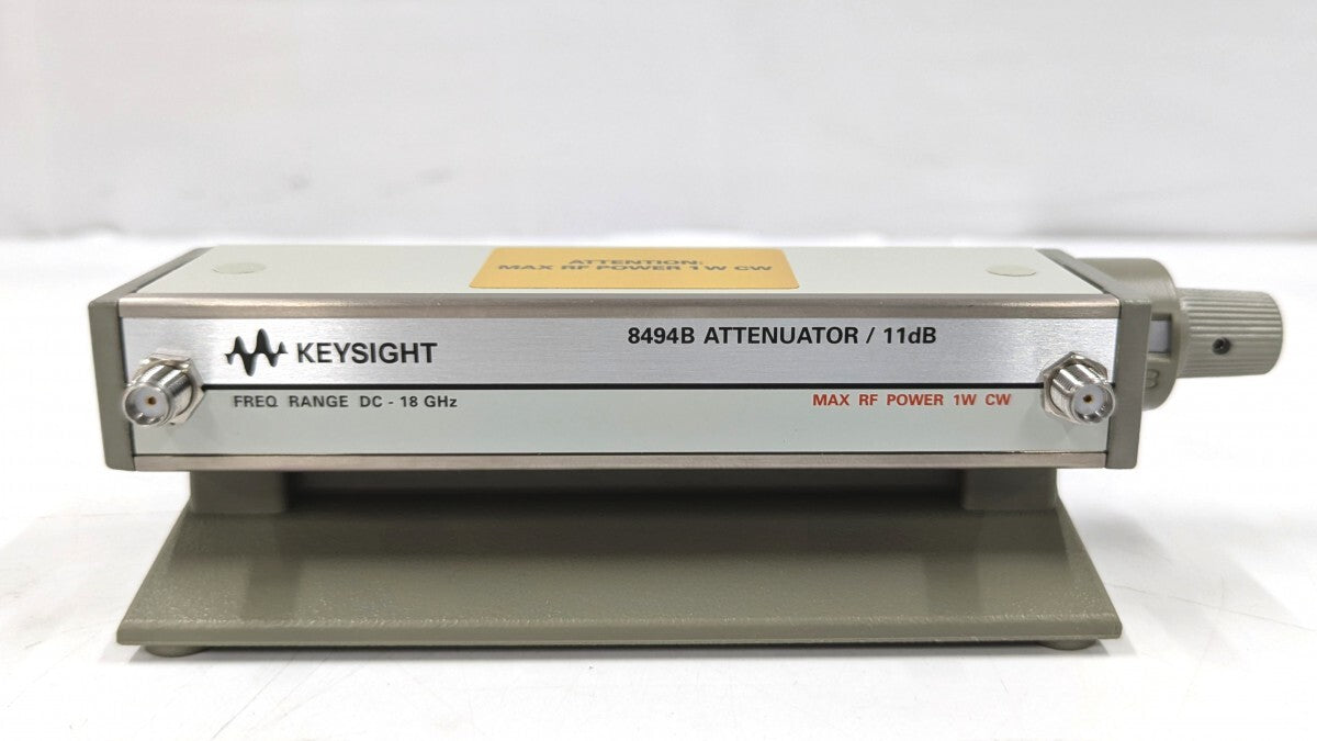 Keysight 8494B Manual Step Attenuator 18GHz 11dB 1dB Steps [w1239914948]
