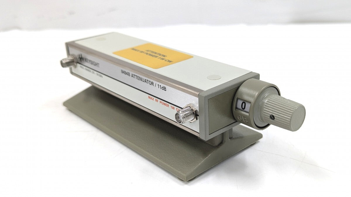 Keysight 8494B Manual Step Attenuator 18GHz 11dB 1dB Steps [w1239914948]