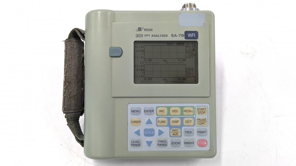 Rion SA-78 2CH Compact FFT Analyzer [h1239985869]