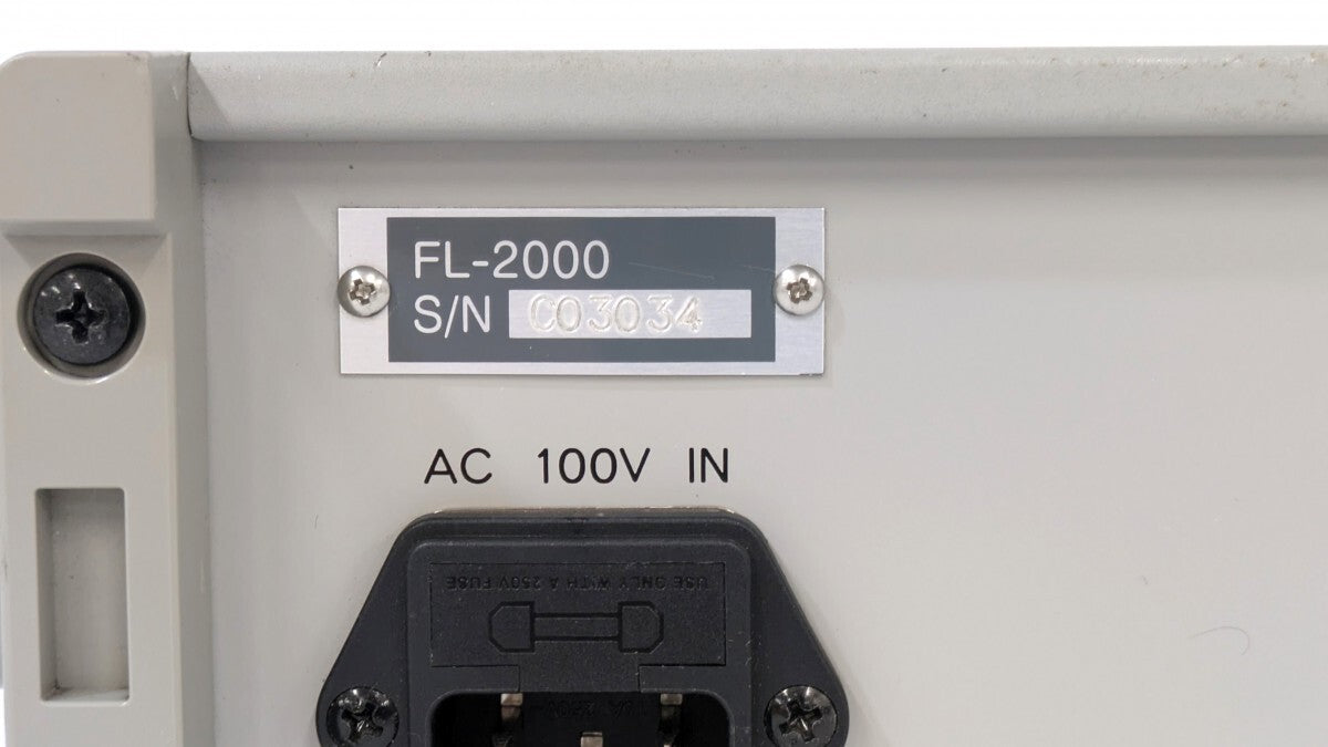 Anritsu Meter FL-2000 Fluorescent Fiber Optic Thermometer with FS100-5M Sensor [n1240271155]