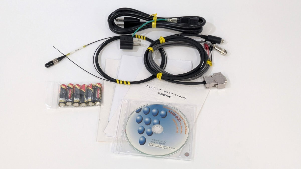 Anritsu Meter FL-2000 Fluorescent Fiber Optic Thermometer with FS100-5M Sensor [n1240271155]