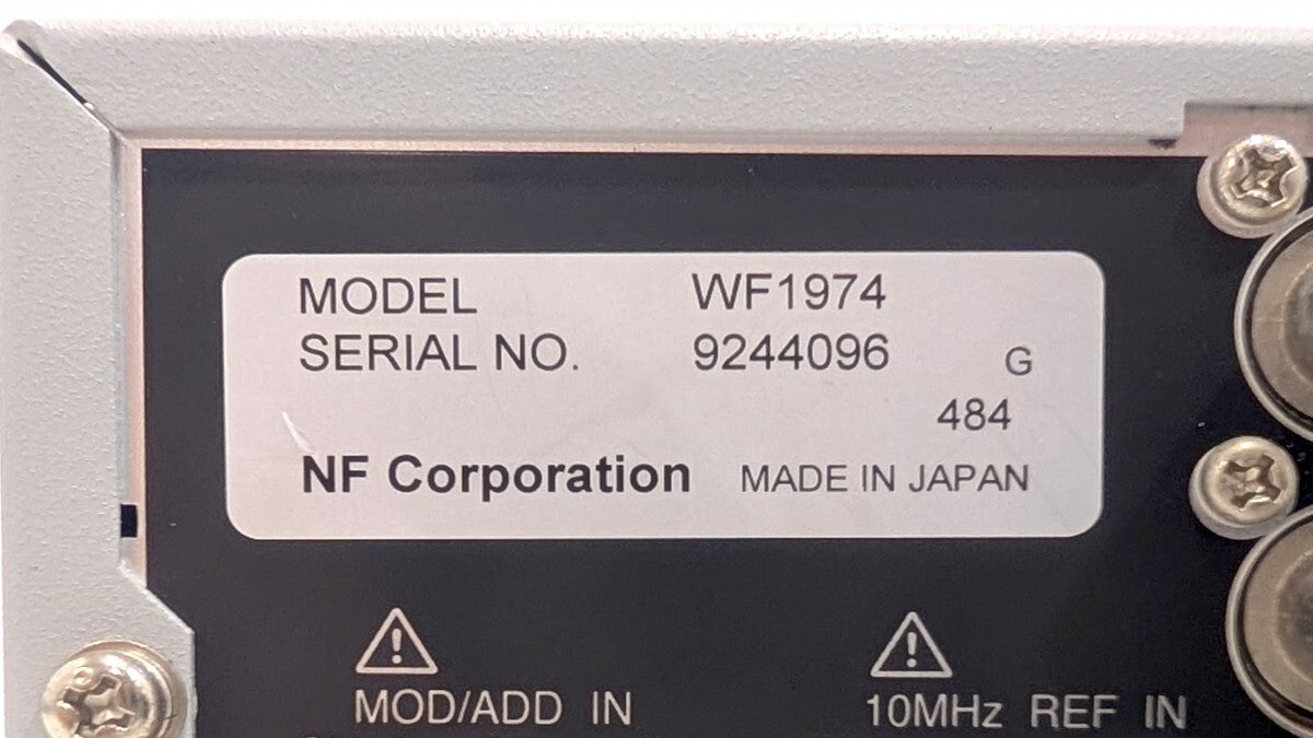 NF WF1974 Multifunction Generator [h1240305622]