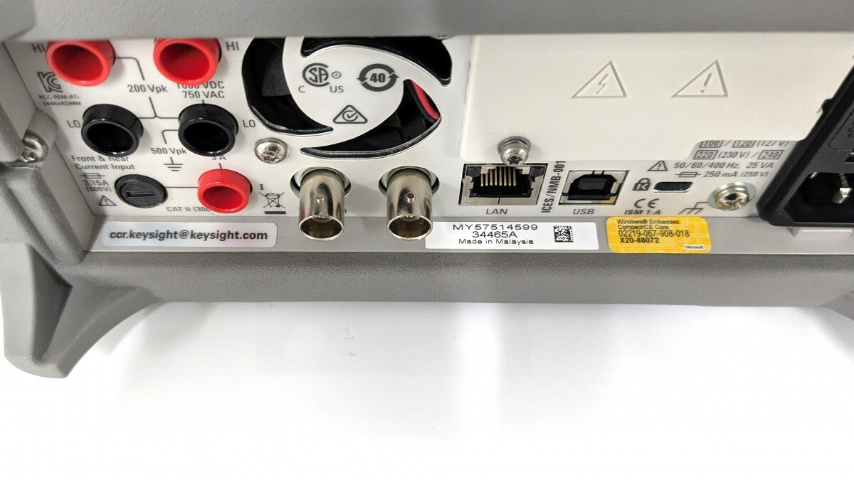 Keysight 34465A 6.5 Digit Digital Multimeter [h1240310614]
