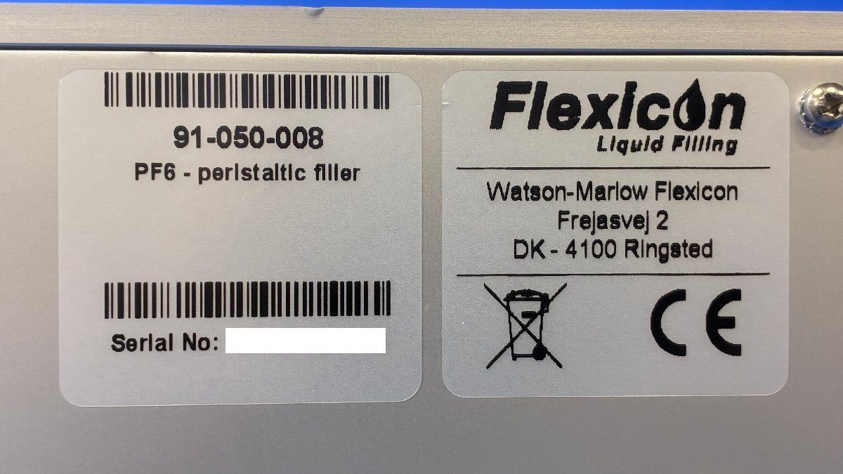 Watson-Marlow Flexicon PF6 Single Unit Filling Machine [m1241064169]