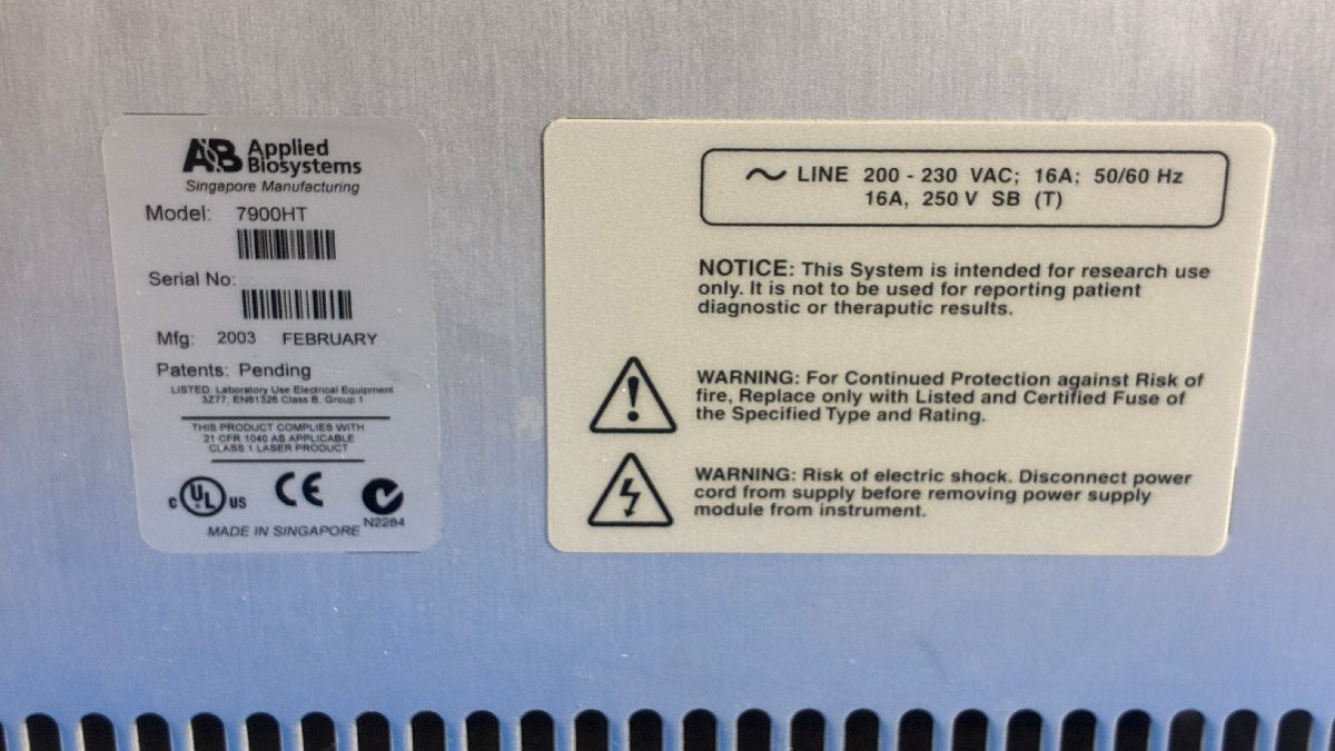 Applied Biosystems 7900HT Real-Time PCR System [n1241053299]